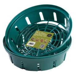 Round Bulb Baskets (Pack Of 3) 15 Round Bulb Baskets (Pack Of 3) -OWL Plant Shop 120105 6