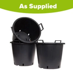 3 Heavy Duty Pots 9 3 Heavy Duty Pots -OWL Plant Shop 130002 3