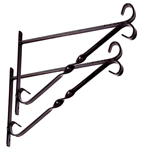 Pair Of 30cm 12in Hanging Basket Wall Brackets 4 Pair Of 30cm 12in Hanging Basket Wall Brackets - Image 2