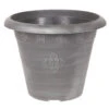 Silver 'Medley' Round Planter 2 Silver 'Medley' Round Planter -OWL Plant Shop 130127