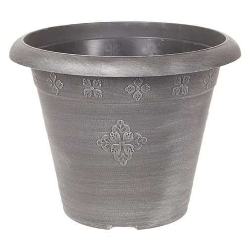 Silver 'Medley' Round Planter 3 Silver 'Medley' Round Planter