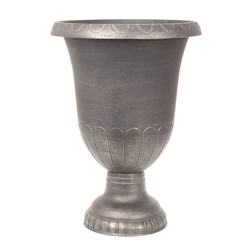Brushed Champagne Garden Urn 3 Brushed Champagne Garden Urn