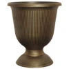 Black And Bronze Vertical Urn 1 Black And Bronze Vertical Urn -OWL Plant Shop 130271