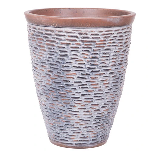 Premium Rustic Stone-Effect Planter 3 Premium Rustic Stone-Effect Planter