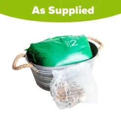 Outdoor Metal Trough Narcissi & Muscari Planter 8 Outdoor Metal Trough Narcissi & Muscari Planter -OWL Plant Shop 160887 2